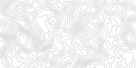 Black and white topographic map contour lines abstract background pattern with topographic abstract background elevation cartography geographic landscape © MD