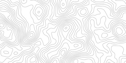 Abstract topographic map contour line pattern in black and white with topographic abstract background elevation cartography geographic landscape creative © MD