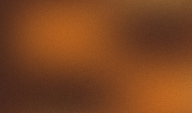 Abstract dark aesthetic background with dual warm amber and copper light glow bronze gradient and vintage grainy noise texture