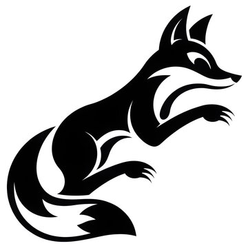 tribal wolf tribal tattoo