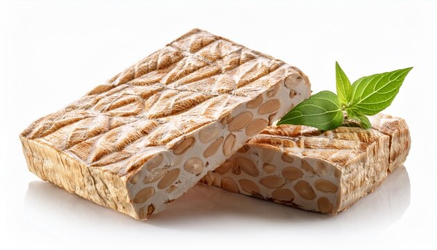 Tempeh Isolated On White