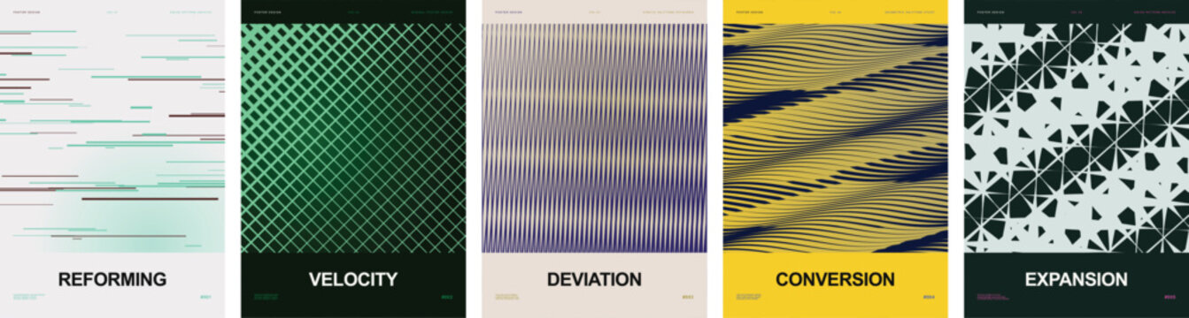Minimal halftone texture vector backgrounds, monochrome and yellow geometric patterns, abstract design overlays for print and web