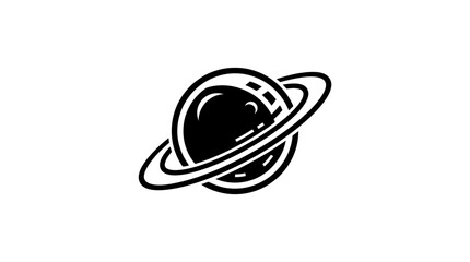 Saturn planet with ring system. © almeera