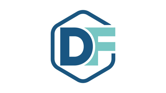 Blue and green logo design.