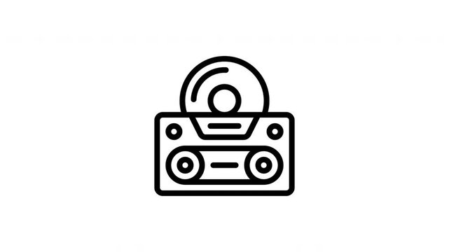 tape drive animated icon