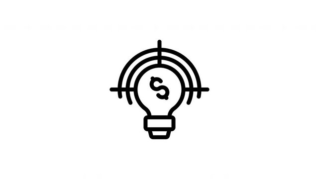 target animated icon