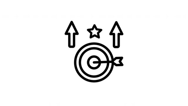 target animated icon