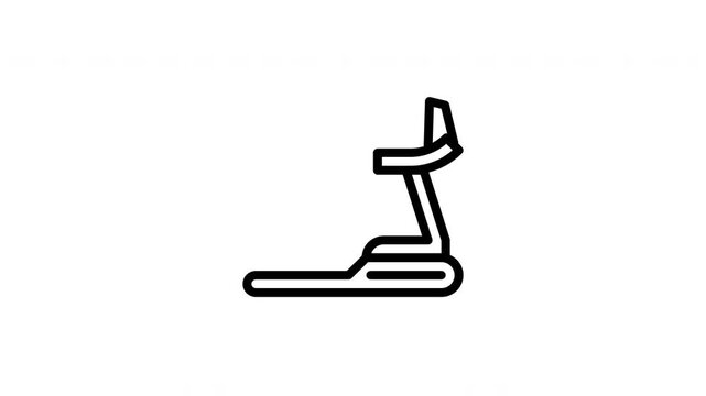 treadmill animated icon