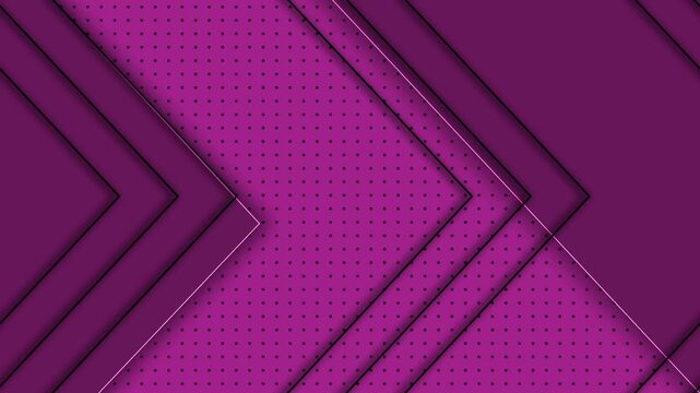 Dark chevron layered background animation, Abstract dark layered chevron pattern with dotted texture