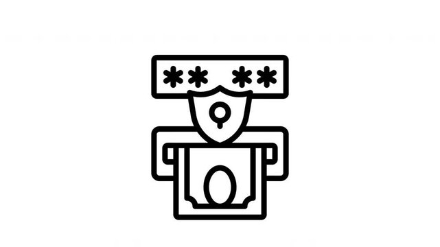 two factor authentication animated icon