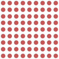 red polka dots pattern © viki