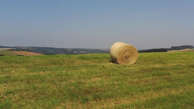 Drone footage of Zala country, Hungary