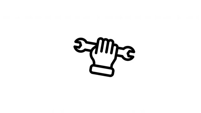 wrench animated icon