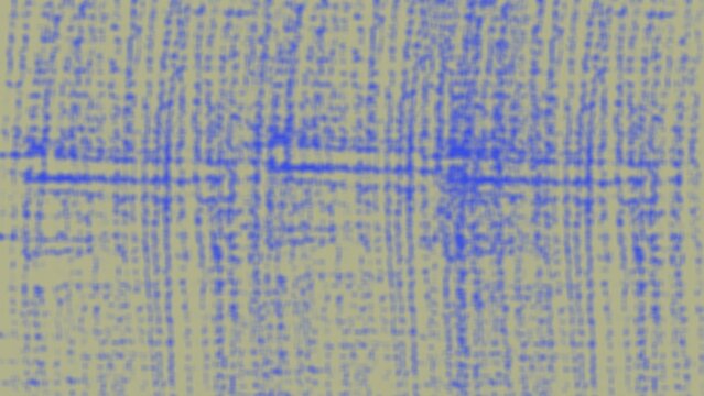 Abstract Blue Dotted Grid Lines on Olive Beige Background