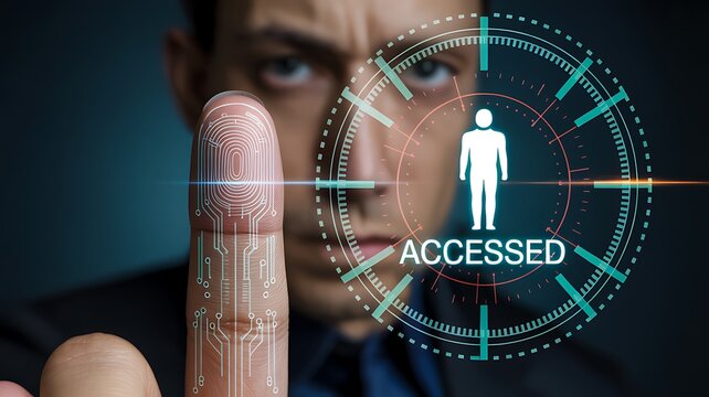 Biometric access granted with secure digital identity verification