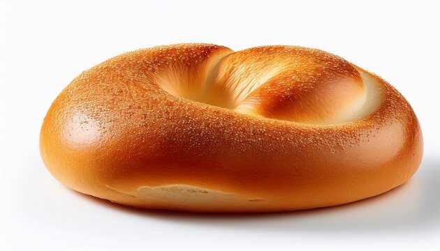 The Begel Bread Isolate On White For Mockup High Resolution Image Stacking Focus Techniq