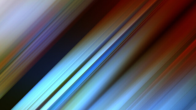 Vivid spectrum lines. Diagonal flowing ribbons of vibrant spectrum colors create a dynamic abstract motion background with a soft luminous glow. 