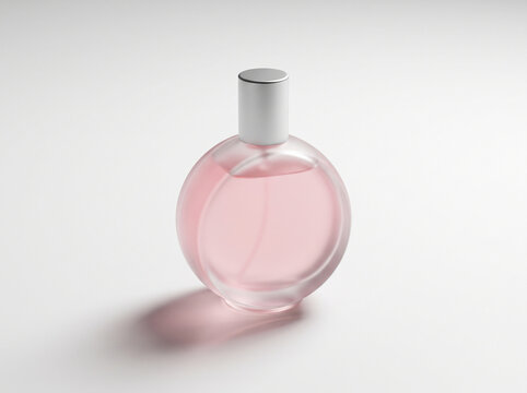 perfume bottle isolated on white