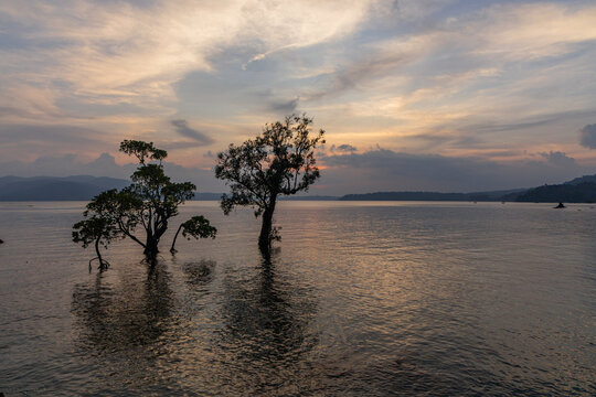 Sunset at Chidiya Tapu Beach, Andaman 
