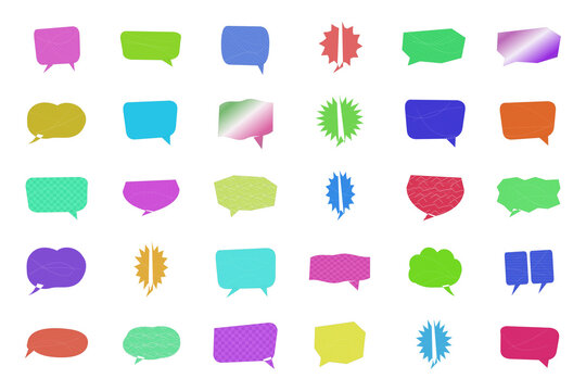 Colorful set of flat shopping cart icons with different product symbols isolated on transparent background