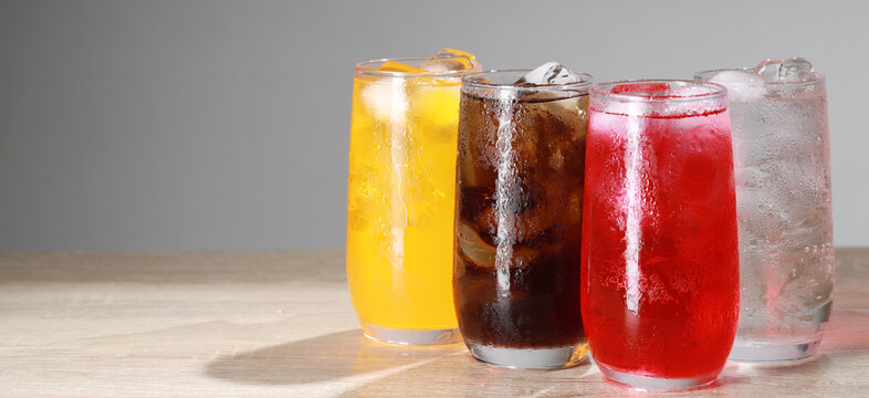 Soft drinks and fruit juice mixed with soda high in sugar have a negative effect on physical health