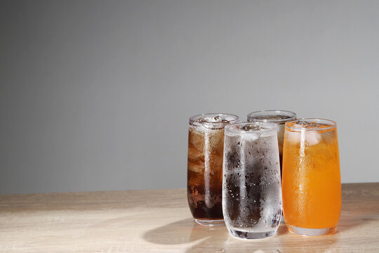 Soft drinks and fruit juice mixed with soda high in sugar have a negative effect on physical health