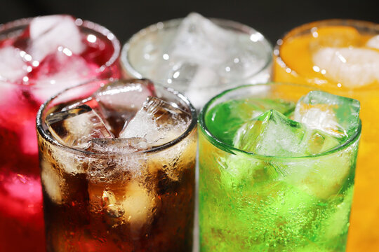 Soft drinks and fruit juice mixed with soda high in sugar have a negative effect on physical health