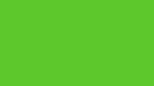 slowly falling gold confetti rain alpha channel. gold confetti video particles pack on green background.
