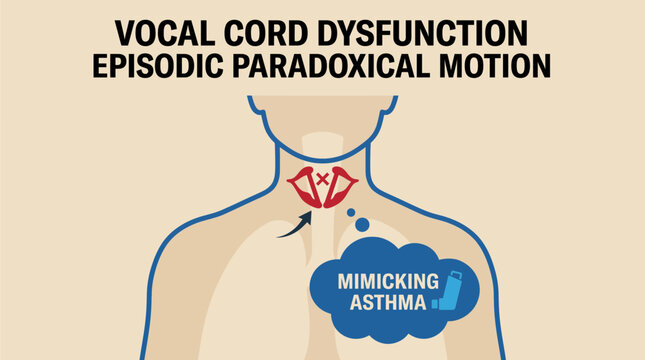 Vocal Cord Dysfunction Episodic Paradoxical Motion Mimicking Asthma