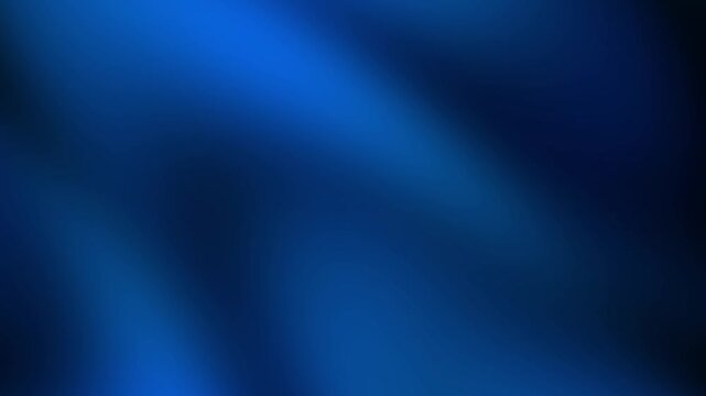 Abstract dark blue background with smooth wave texture and soft luminous lighting for luxury design backdrop