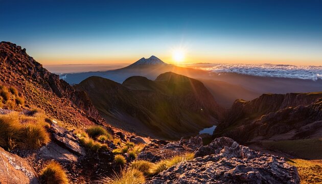 Pico De Orizaba Sunrise