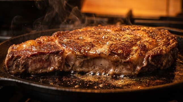 Grilled beef steak