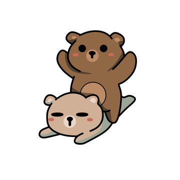 fighting bears