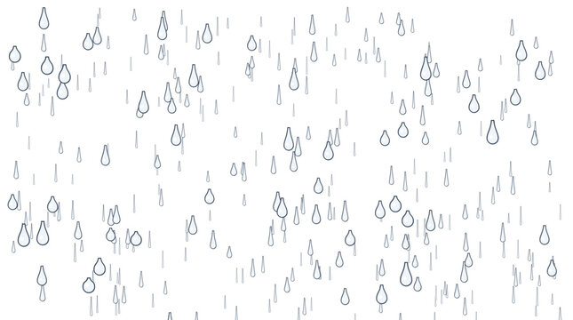 Macro Water Droplets Transparent Background Vector