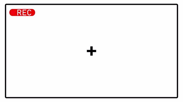 REC Button Animation | Recording Indicator | Camera Record UI | Red Blinking Button | Motion Graphics