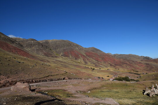 Palcoyo, Checacupe District, Chancias Province, Cusco Region - Peru - Rainbow Mountain
