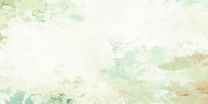 Soft abstract background with watercolor splashes and textured paper.