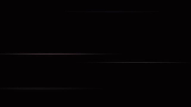 Black background with thin horizontal purple lines