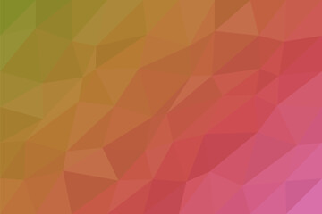 Obraz premium Crimson Glow Abstract Geometric Background with Polygonal Shapes and Gradient Colors, Digital Illustration with Copy Space