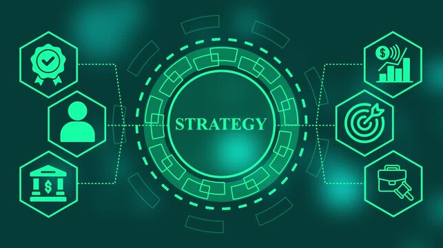 Business Strategy and Strategic Planning Concept Corporate Strategy and Financial Planning Strategic Decision Making and Business Development