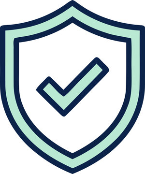 shield with checkmark icon