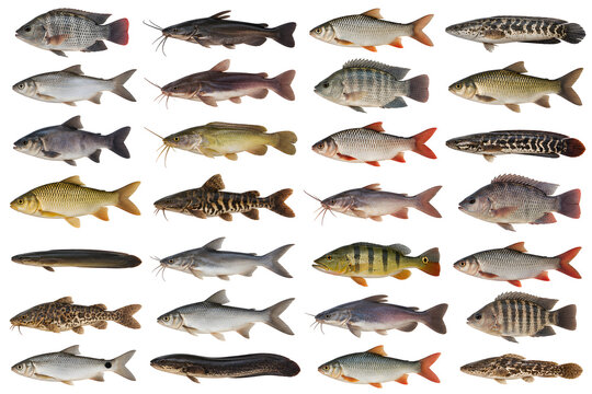 Malaysian Freshwater Food Fish Collection