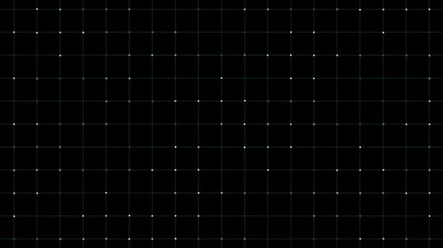 Intersecting Cyne lines on black animated background forming moving grid and digital graph display, Animated Black Background with Cyne Grid Lines and Intersecting Lines graph.4k animation video.