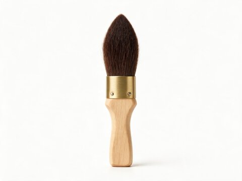 Paint/make up brush isolated on white background.