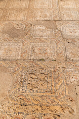 Obraz premium Detailed Roman Mosaic Floor Pattern