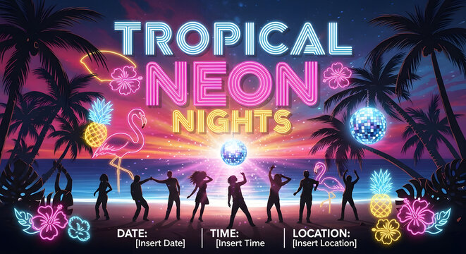 summer party flyer