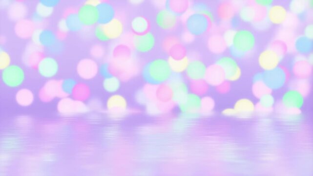 Dynamic bokeh light flare abstract motion background with colorful glow effects with energetic visual experience fluid camera movement captures mesmerizing sequence