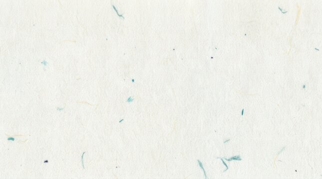 White handmade textured mulberry paper sheet background isolated on transparent background