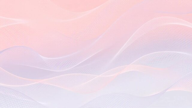 abstract background soft waves flowing in pastel colors pink and purple delicate texture