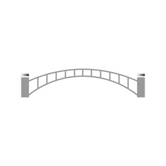 Fototapeta premium icon vector bridge illustration design